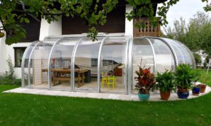 SAPHIR PERLE Wintergarten aus Alu und Glas