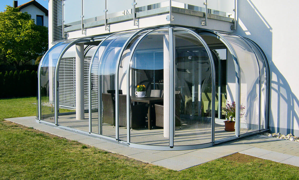 SAPHIR PERLE Wintergarten aus Glas