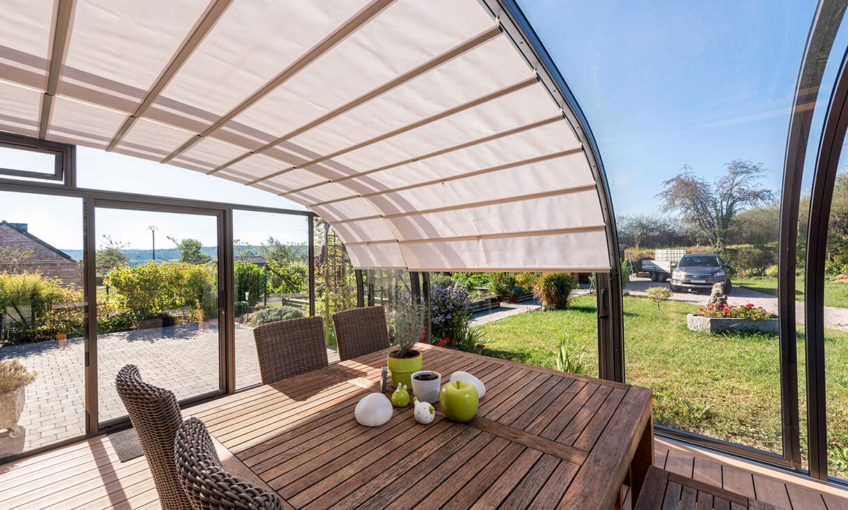 Die SAPHIR solar veranda ist der bessere Wintergarten