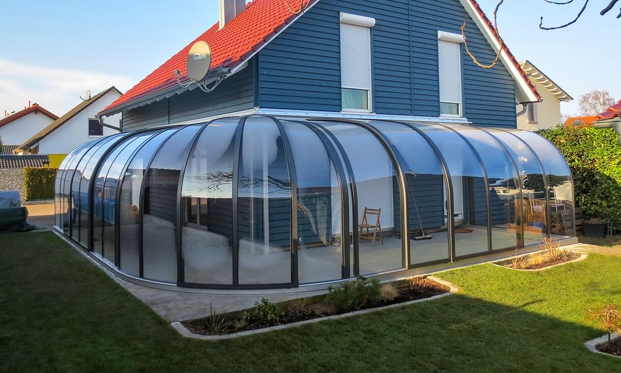 SAPHIR PERLE Wintergarten aus Alu