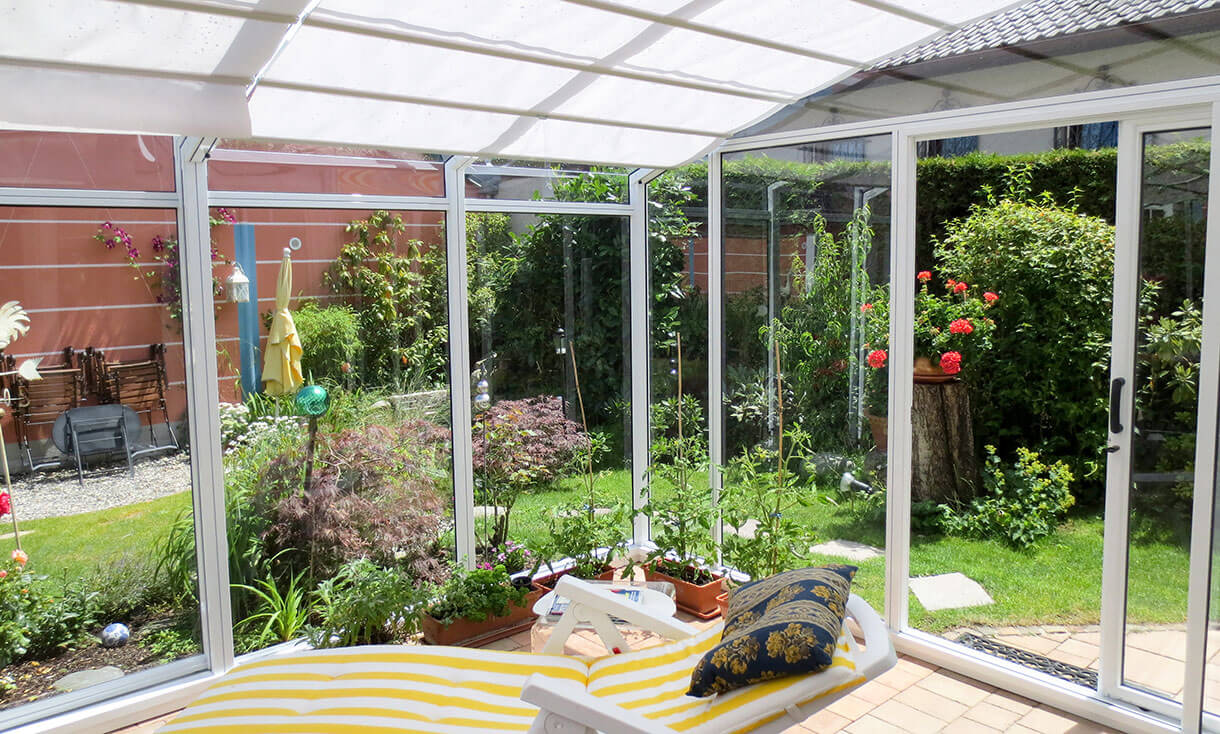 TOPAS solar veranda aufschiebbarer Wintergarten
