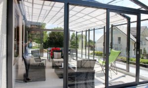 TOPAS solar veranda Wintergarten aus Alu und Glas