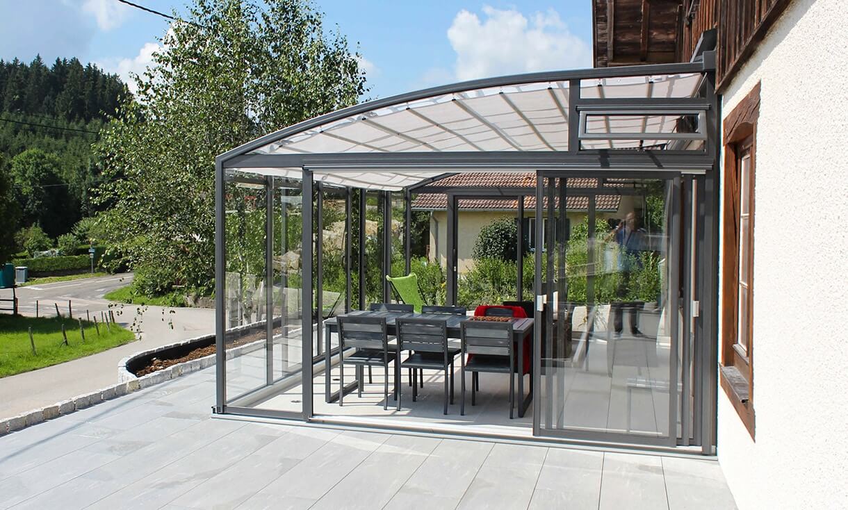 TOPAS solar veranda Wintergarten aus Glas